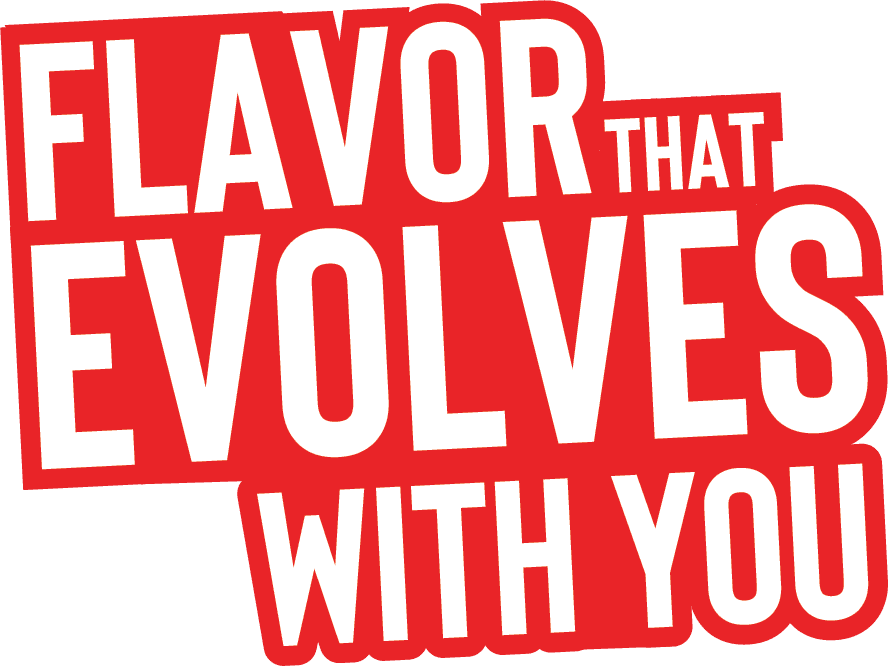 Flavor that evolves with you