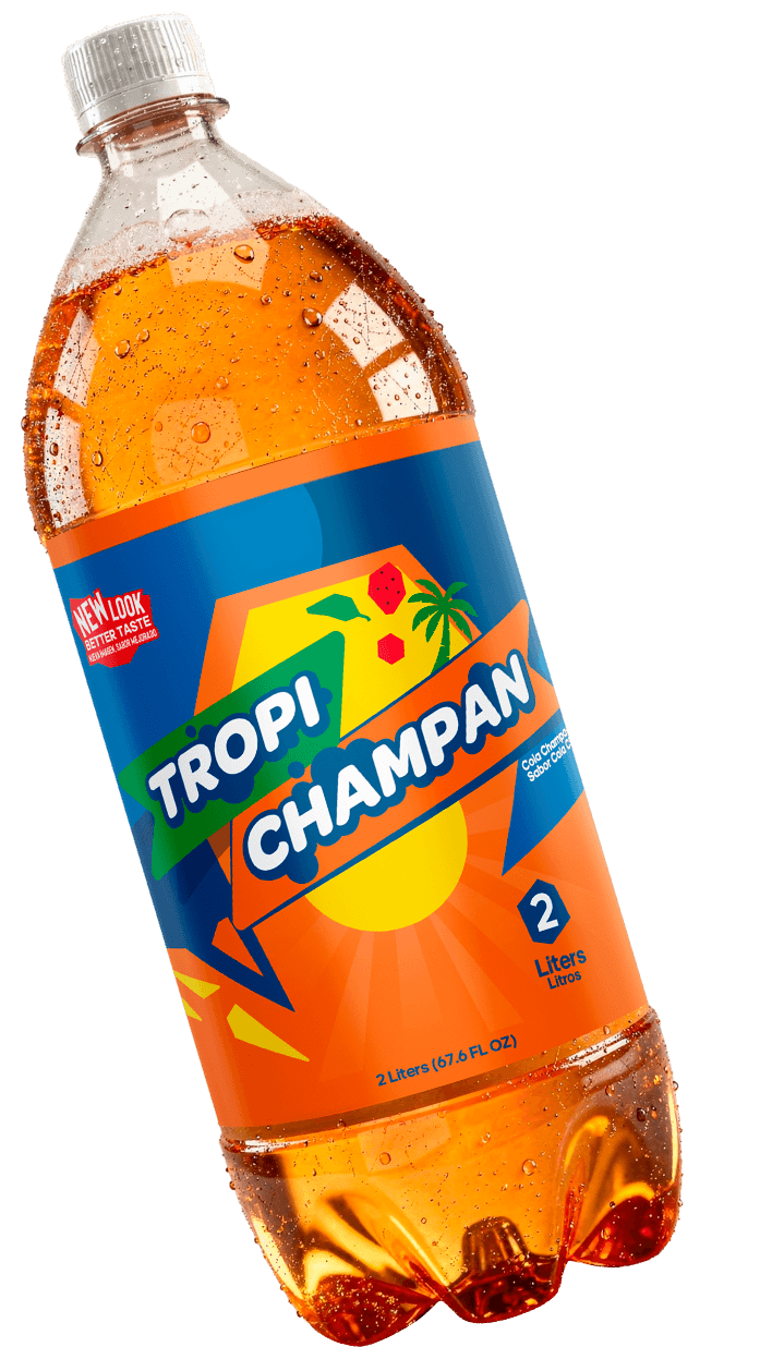 Tropichampan bottle